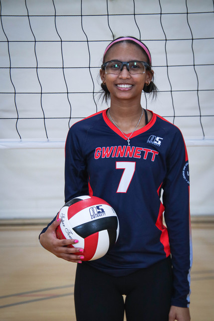 A5 Gwinnett Volleyball Club 2024:  Jayana Castro 