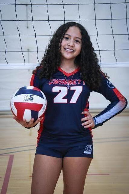 A5 Gwinnett Volleyball Club 2024:  Abigail Sarabia-Martinez (Abby)