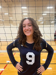 A5 Gwinnett Volleyball Club 2023:  #9 Isabella Guzman 