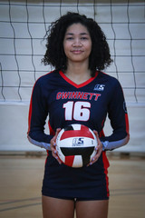 A5 Gwinnett Volleyball Club 2024:  #16 Vanessa Chang 