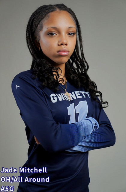 A5 Gwinnett Volleyball Club 2024:  Jade Mitchell (Jade)